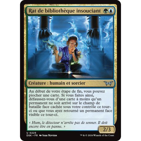 (Foil) Multicolore - Rat de bibliothèque insouciant (V1) (U) [DSK]