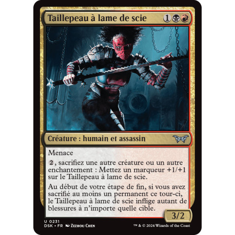 (Foil) Multicolore - Taillepeau à lame de scie (U) [DSK]