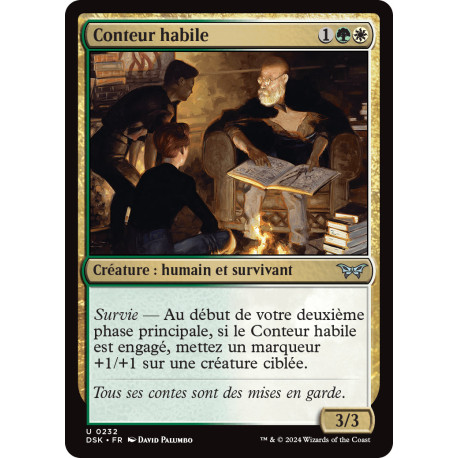 (Foil) Multicolore - Conteur habile (U) [DSK]