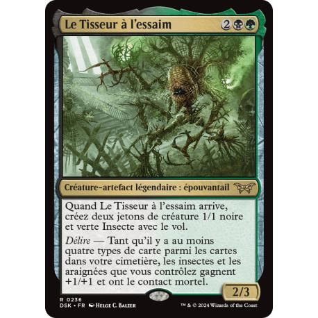 (Foil) Multicolore - Le Tisseur à l'essaim (V1) (R) [DSK]