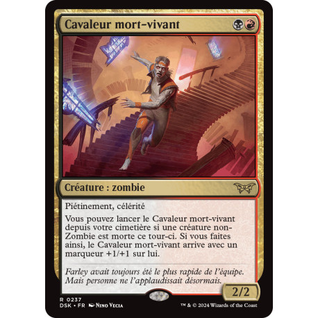 (Foil) Multicolore - Cavaleur mort-vivant (V1) (R) [DSK]