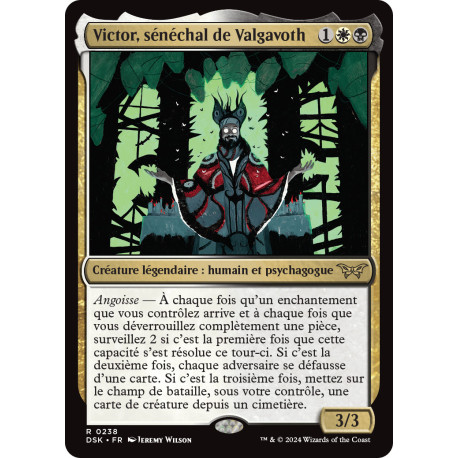 (Foil) Multicolore - Victor, sénéchal de Valgavoth (V1) (R) [DSK]