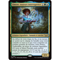(Foil) Multicolore - Zimone, toujours interrogatrice (V1) (R) [DSK]