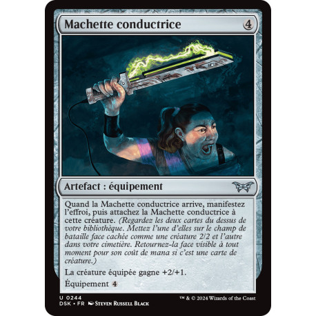 (Foil) Artefact - Machette conductrice (U) [DSK]