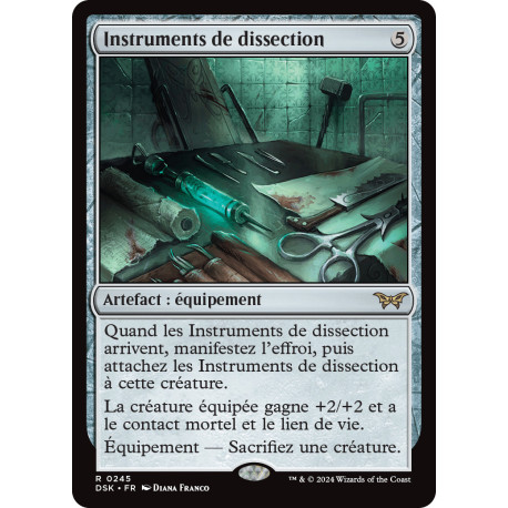 (Foil) Artefact - Instruments de dissection (V1) (R) [DSK]