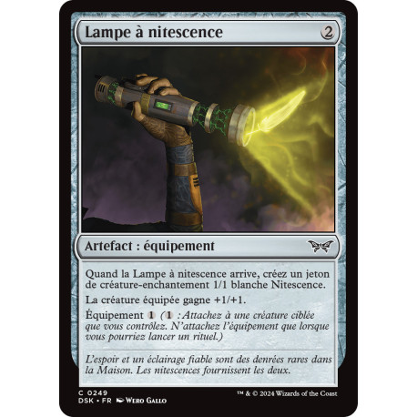 (Foil) Artefact - Lampe à nitescence (C) [DSK]