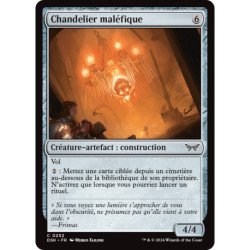 (Foil) Artefact - Chandelier maléfique (C) [DSK]