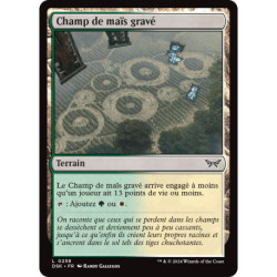 (Foil) Terrain - Champ de maïs gravé (C) [DSK]