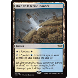 (Foil) Terrain - Orée de la ferme inondée (V1) (R) [DSK]