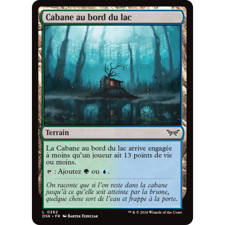 (Foil) Terrain - Cabane au bord du lac (C) [DSK]