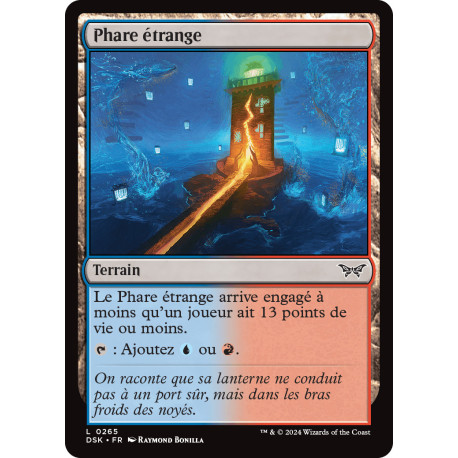(Foil) Terrain - Phare étrange (C) [DSK]