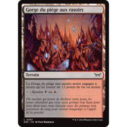 (Foil) Terrain - Gorge du piège aux rasoirs (C) [DSK]