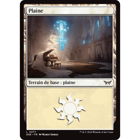 (Foil) Terrain - Plaine (V2) (L) [DSK]