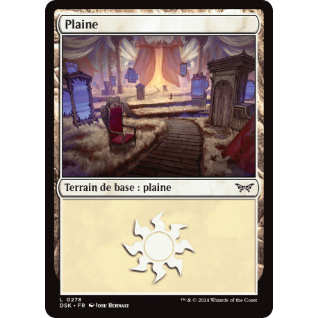 (Foil) Terrain - Plaine (V3) (L) [DSK]