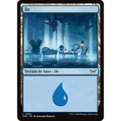 (Foil) Terrain - Île (V3) (L) [DSK]
