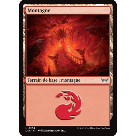 (Foil) Terrain - Montagne (V3) (L) [DSK]