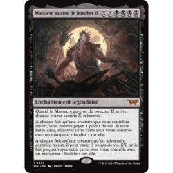 (Foil) Noire - Massacre au croc de boucher lI (V2 - Lurking Evil) (M) [DSK]