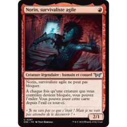 (Foil) Rouge - Norin, survivaliste agile (V2 - Lurking Evil) (U) [DSK]