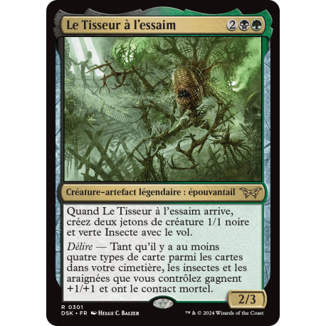 (Foil) Multicolore - Le Tisseur à l'essaim (V2 - Lurking Evil) (R) [DSK]