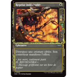 (Foil) Blanche - Reprise indésirable (V2 - Paranormal Frame) (U) [DSK]