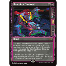 (Foil) Noire - Revenir à l'anormal (V3 - Paranormal Frame) (R) [DSK]