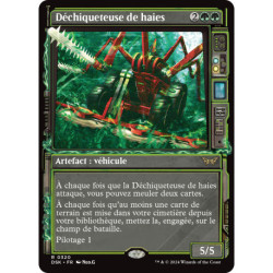 (Foil) Verte - Déchiqueteuse de haies (V2 - Paranormal Frame) (R) [DSK]