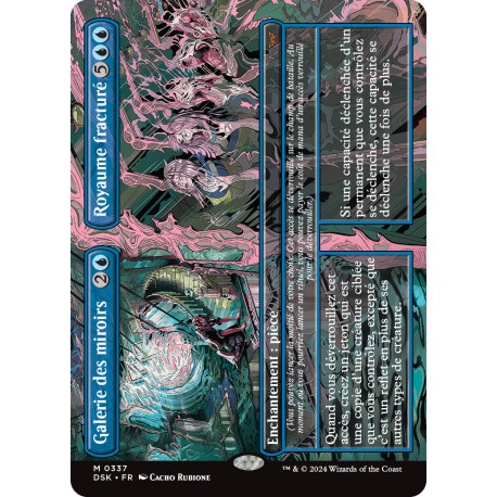 (Foil) Bleue - Galerie des miroirs // Royaume fracturé (V2 - Borderless) (M) [DSK]