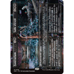 (Foil) Noire - Funérarium // Salle d'éveil (V2 - Borderless) (M) [DSK]