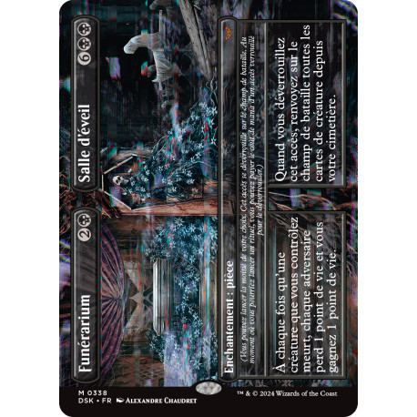 (Foil) Noire - Funérarium // Salle d'éveil (V2 - Borderless) (M) [DSK]
