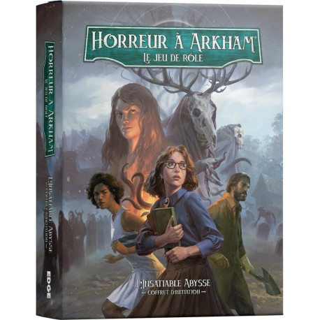L'Insatiable Abysse : Coffret d'Initiation - Horreur à Arkham : Le Jeu de Rôle