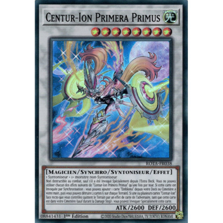 Primera Primus Centur-Ion Primera Primus (SR) - Yu-Gi-Oh! La Rage Des Abysses