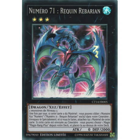 Numéro 71 : Requin Rebarian (SR) [CT14]