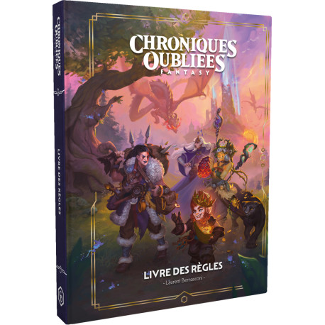 Chroniques Oubliées Fantasy 2e édition : Livre des Règles (version Deluxe)