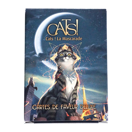 Cartes de Faveur Deluxe - Cats! La Mascarade