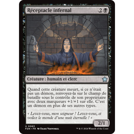 Magic The Gathering - Réceptacle infernal [FDN]