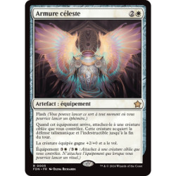 (Foil) Blanche - Armure céleste (V1) (R) [FDN]