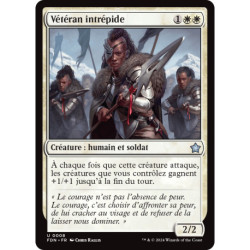 (Foil) Blanche - Vétéran intrépide (U) [FDN]