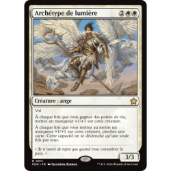 (Foil) Blanche - Archétype de lumière (V1) (R) [FDN]