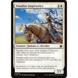 (Foil) Blanche - Paladine inspiratrice (C) [FDN]