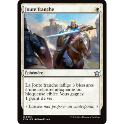 (Foil) Blanche - Joute franche (U) [FDN]