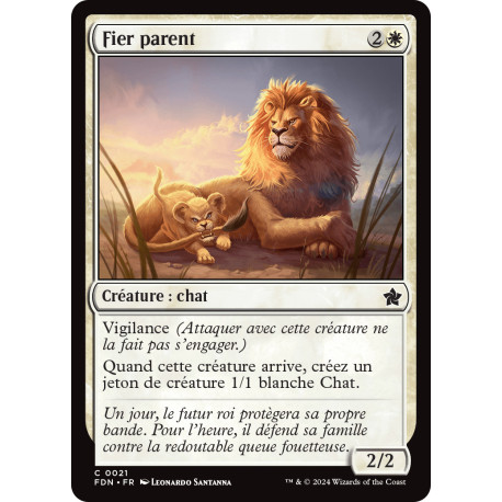 (Foil) Blanche - Fier parent (C) [FDN]