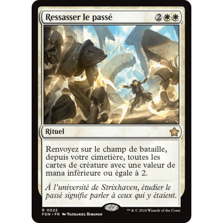 (Foil) Blanche - Ressasser le passé (V1) (R) [FDN]