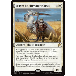 (Foil) Blanche - Écuyer de chevalier céleste (V1) (R) [FDN]