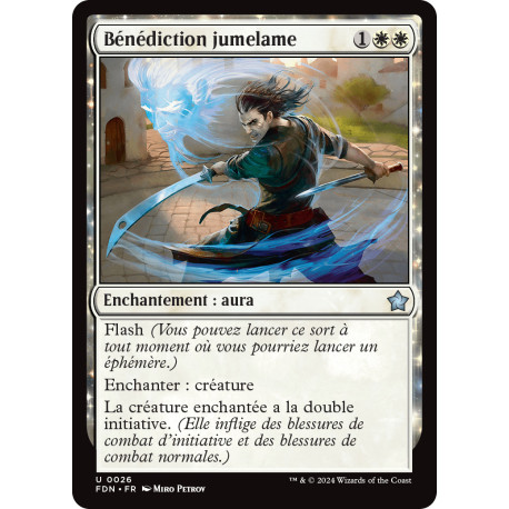 (Foil) Blanche - Bénédiction jumelame (U) [FDN]