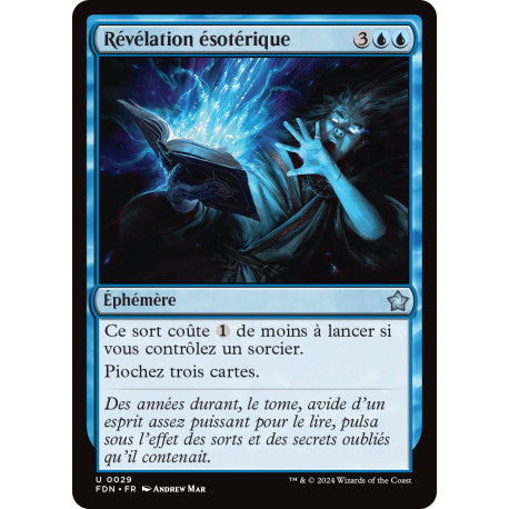 (Foil) Bleue - Révélation ésotérique (U) [FDN]