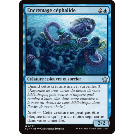 (Foil) Bleue - Encremage céphalide (U) [FDN]