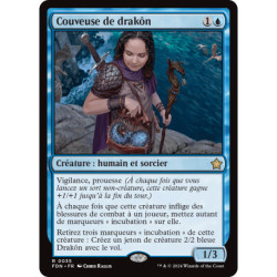 (Foil) Bleue - Couveuse de drakôn (V1) (R) [FDN]
