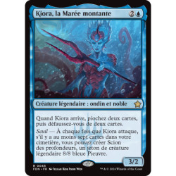 (Foil) Bleue - Kiora, la Marée montante (V1) (R) [FDN]