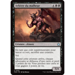 (Foil) Noire - Arbitre du malheur (U) [FDN]