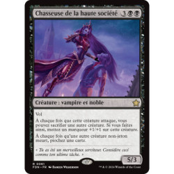 (Foil) Noire - Chasseuse de la haute société (V1) (R) [FDN]